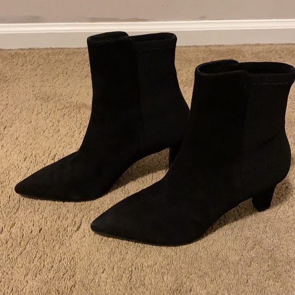 Stuart Weitzman Lauri Suede Boots 75 Block Heel. Size 39. 8.5 - Picture 4 of 8
